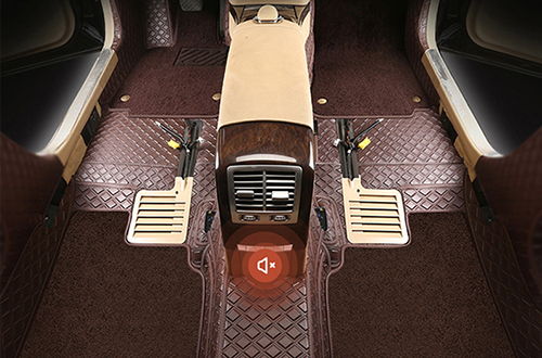 360航空软包脚垫 菱形款